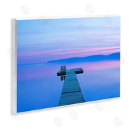 James McLoughlin | Lake Landscape Blue Purple