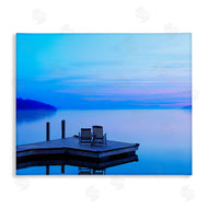 James McLoughlin | Lake Landscape Blue Photograph