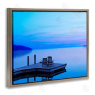 James McLoughlin | Lake Landscape Blue Photograph