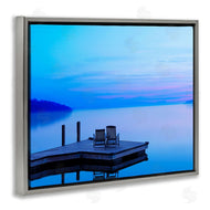 James McLoughlin | Lake Landscape Blue Photograph