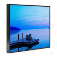 James McLoughlin | Lake Landscape Blue Photograph