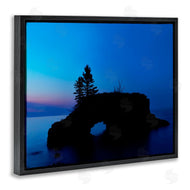James McLoughlin | Lake Blue Purple Landscape