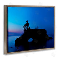 James McLoughlin | Lake Blue Purple Landscape
