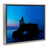 James McLoughlin | Lake Blue Purple Landscape