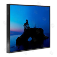 James McLoughlin | Lake Blue Purple Landscape