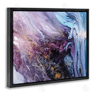 Leticia Herrera | Abstract Liquid Purple Blue