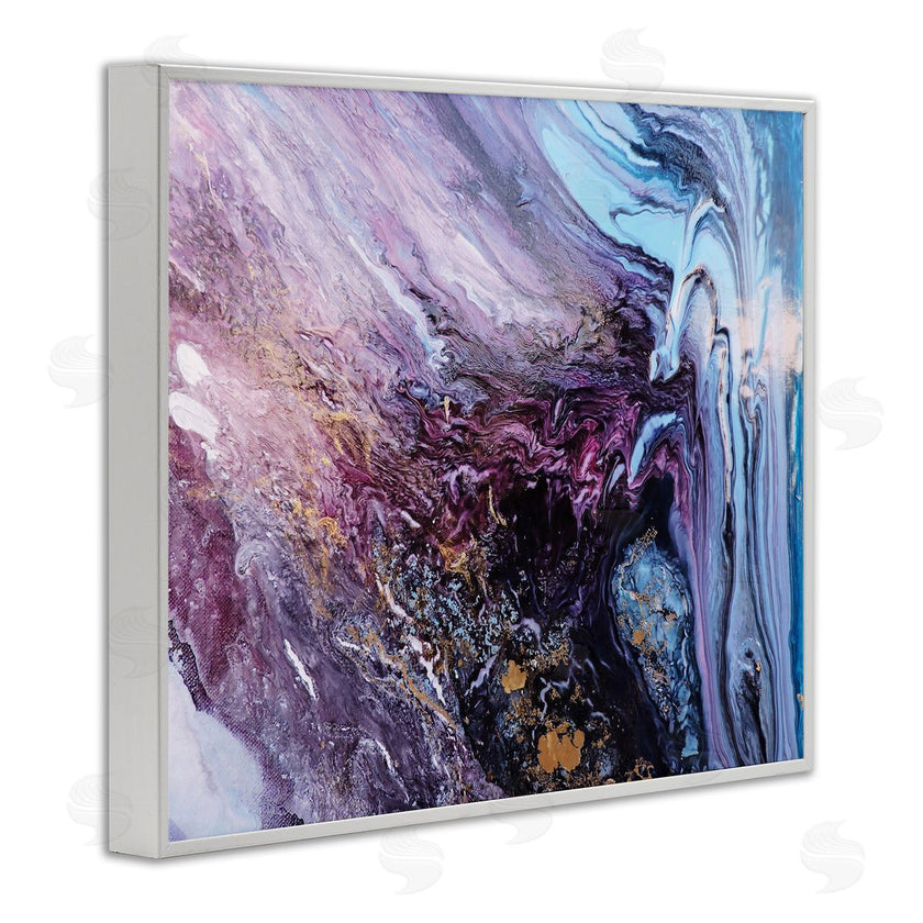 Leticia Herrera | Abstract Liquid Purple Blue