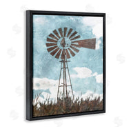 Bluebird Barn | Farm Windmill Blue Brown