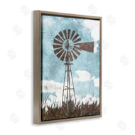 Bluebird Barn | Farm Windmill Blue Brown
