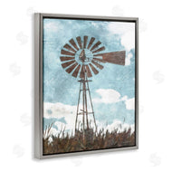 Bluebird Barn | Farm Windmill Blue Brown