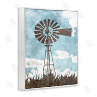 Bluebird Barn | Farm Windmill Blue Brown