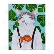 Sally B | Cat Goldfish Dinner Funny