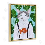Sally B | Cat Goldfish Dinner Funny