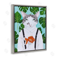 Sally B | Cat Goldfish Dinner Funny