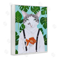 Sally B | Cat Goldfish Dinner Funny