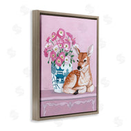 Sally B | Flower Vase And Deer