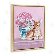 Sally B | Flower Vase And Deer