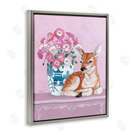 Sally B | Flower Vase And Deer