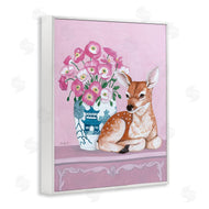 Sally B | Flower Vase And Deer