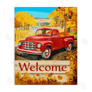 The Saturday Evening Post | Welcome Red Truck Autumn