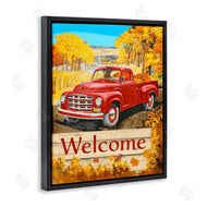 The Saturday Evening Post | Welcome Red Truck Autumn