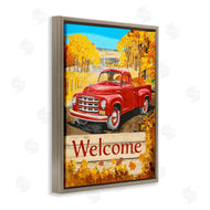 The Saturday Evening Post | Welcome Red Truck Autumn
