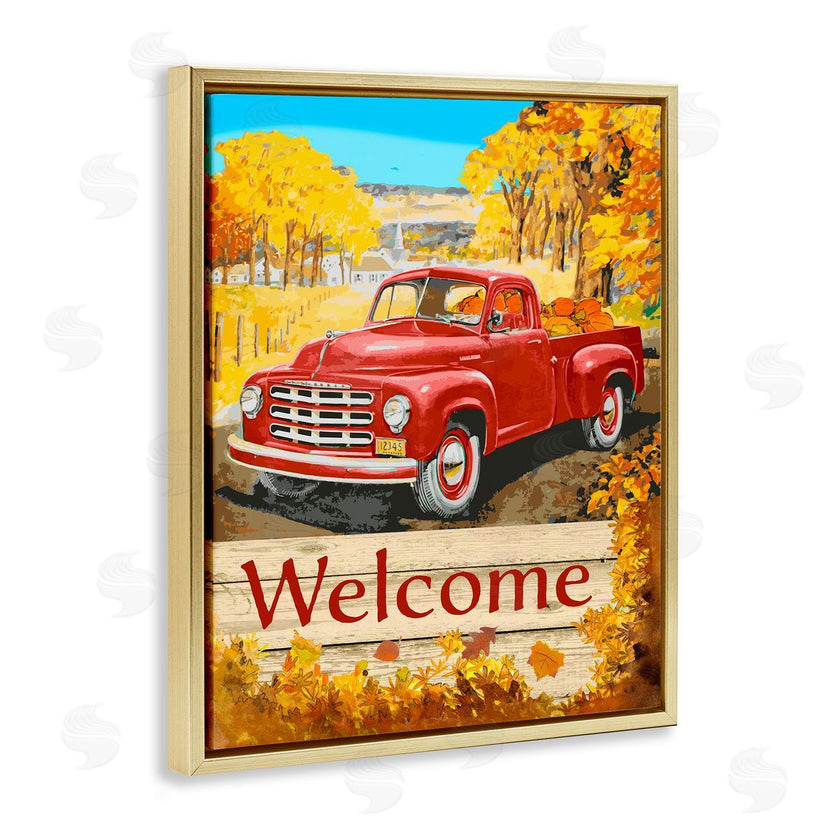 The Saturday Evening Post | Welcome Red Truck Autumn