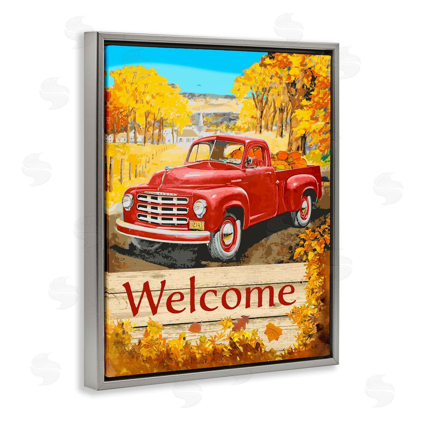 The Saturday Evening Post | Welcome Red Truck Autumn