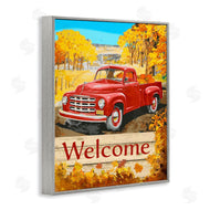 The Saturday Evening Post | Welcome Red Truck Autumn