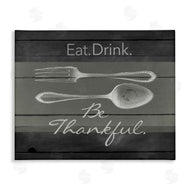 The Saturday Evening Post | Eat Drink Be Thankful Silverware