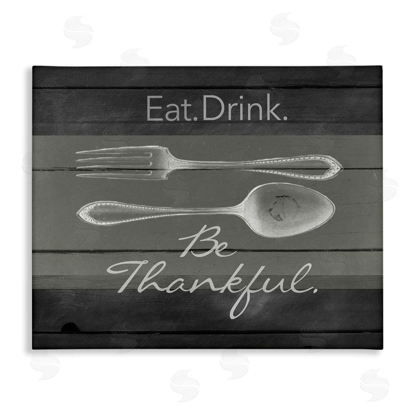 The Saturday Evening Post | Eat Drink Be Thankful Silverware