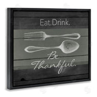 The Saturday Evening Post | Eat Drink Be Thankful Silverware
