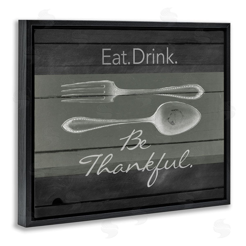 The Saturday Evening Post | Eat Drink Be Thankful Silverware