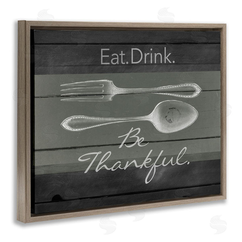 The Saturday Evening Post | Eat Drink Be Thankful Silverware