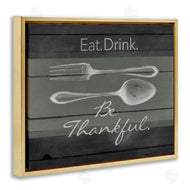 The Saturday Evening Post | Eat Drink Be Thankful Silverware
