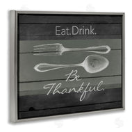 The Saturday Evening Post | Eat Drink Be Thankful Silverware