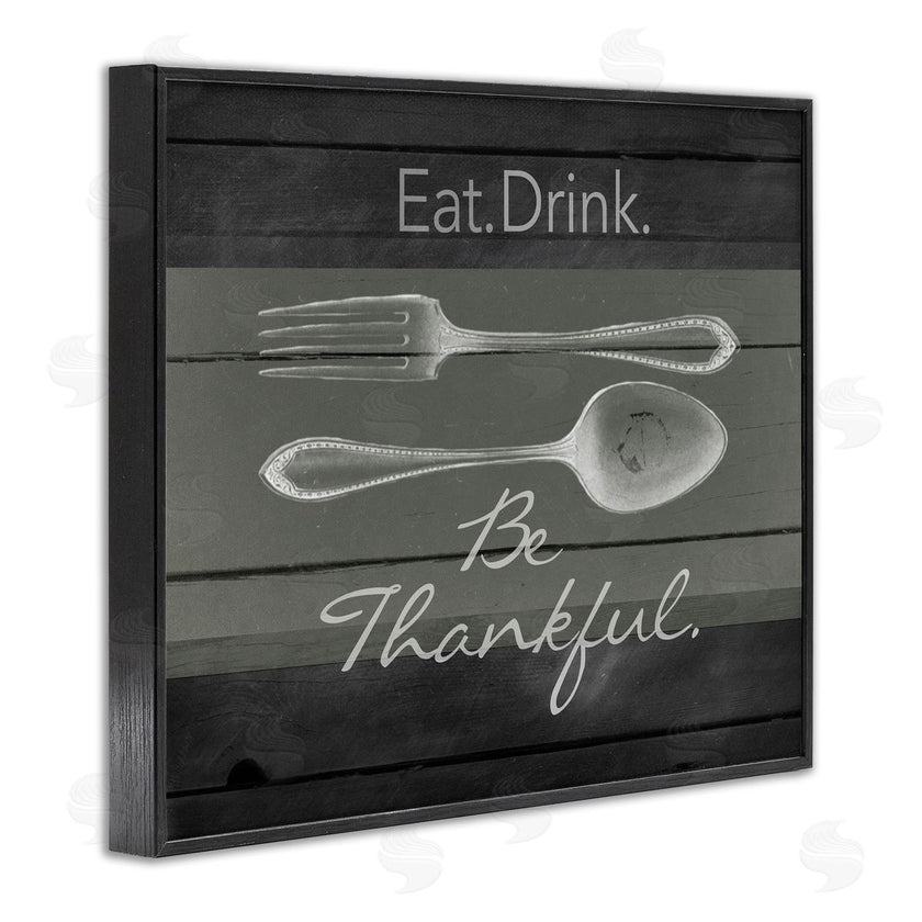 The Saturday Evening Post | Eat Drink Be Thankful Silverware