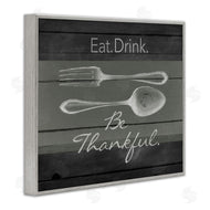 The Saturday Evening Post | Eat Drink Be Thankful Silverware