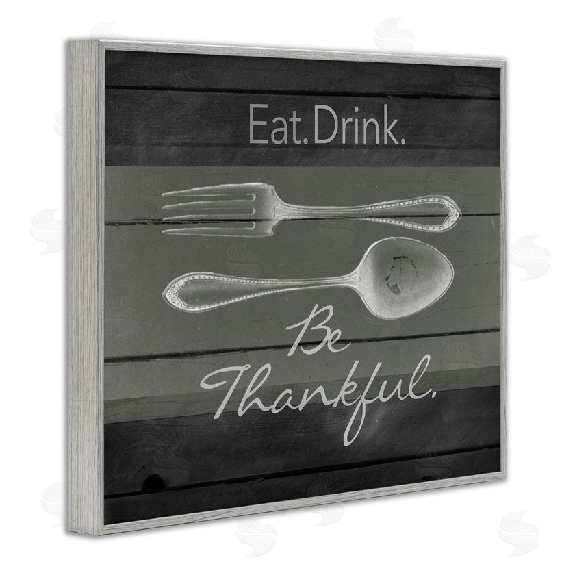 The Saturday Evening Post | Eat Drink Be Thankful Silverware
