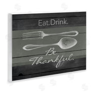 The Saturday Evening Post | Eat Drink Be Thankful Silverware