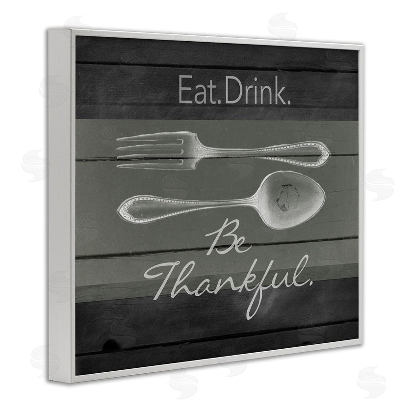 The Saturday Evening Post | Eat Drink Be Thankful Silverware
