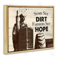 The Saturday Evening Post | Farmers See Hope Rustic