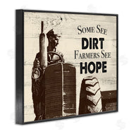 The Saturday Evening Post | Farmers See Hope Rustic