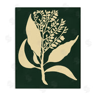 The Saturday Evening Post | Plant Silhouette Green Yellow