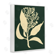 The Saturday Evening Post | Plant Silhouette Green Yellow