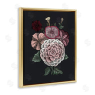 The Saturday Evening Post | Pink Flowers On Black