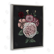 The Saturday Evening Post | Pink Flowers On Black