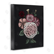 The Saturday Evening Post | Pink Flowers On Black