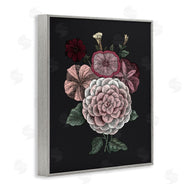 The Saturday Evening Post | Pink Flowers On Black