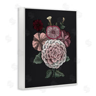 The Saturday Evening Post | Pink Flowers On Black